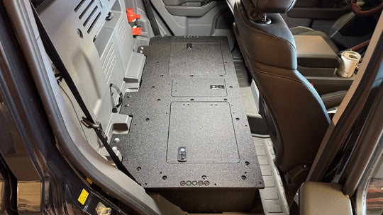 Ineos - Grenadier Quartermaster - 2025-Present - 1st Gen - Explore Series - Second Row Seat Delete Plate System 100% - Premium Seat Delete Plate System by Xtreme Canopies