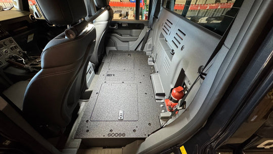 Ineos - Grenadier Quartermaster - 2025-Present - 1st Gen - Explore Series - Second Row Seat Delete Plate System 100% - Premium Seat Delete Plate System by Xtreme Canopies