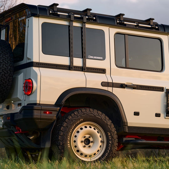 INEOS Grenadier: Side Accessory Carrier - Premium Truck Accessory by Xtreme Canopies