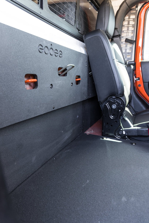 Jeep Gladiator 2019-Present JT 4 Door - Back Wall - Premium Plate Systems by Xtreme Canopies