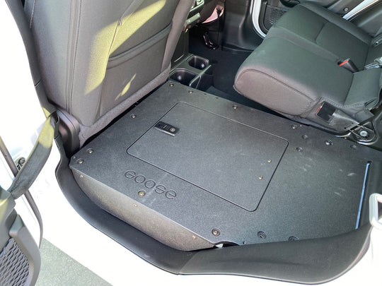 Jeep Gladiator 2019-Present JT 4 Door - Second Row Seat Delete Plate System - Premium Seat Delete Plate System by Xtreme Canopies
