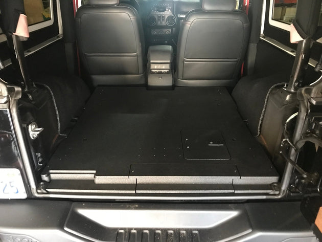 Jeep Wrangler 2007-2018 JK 2 Door - Rear Plate Systems - Premium Plate Systems by Xtreme Canopies