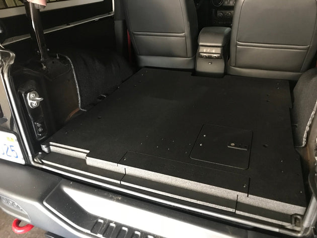 Jeep Wrangler 2007-2018 JK 2 Door - Rear Plate Systems - Premium Plate Systems by Xtreme Canopies