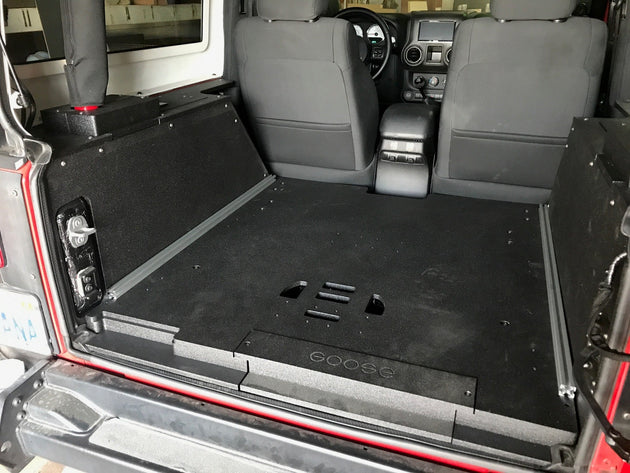 Jeep Wrangler 2007-2018 JK 2 Door - Side Cubbies - Premium Plate Systems by Xtreme Canopies