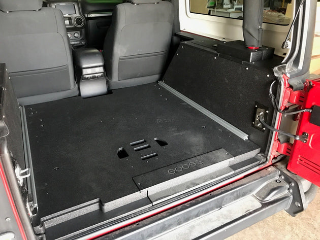 Jeep Wrangler 2007-2018 JK 2 Door - Side Cubbies - Premium Plate Systems by Xtreme Canopies