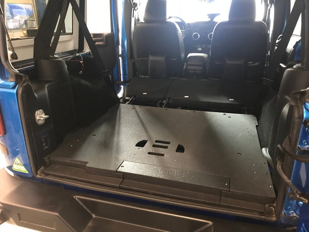 Jeep Wrangler 2007-2018 JKU 4 Door - Rear Plate System - Premium Plate Systems by Xtreme Canopies