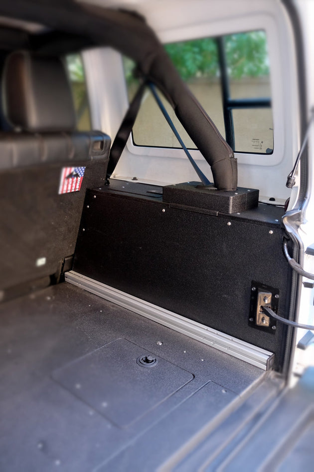 Jeep Wrangler 2007-2018 JKU 4 Door - Side Cubbies - Premium Plate Systems by Xtreme Canopies