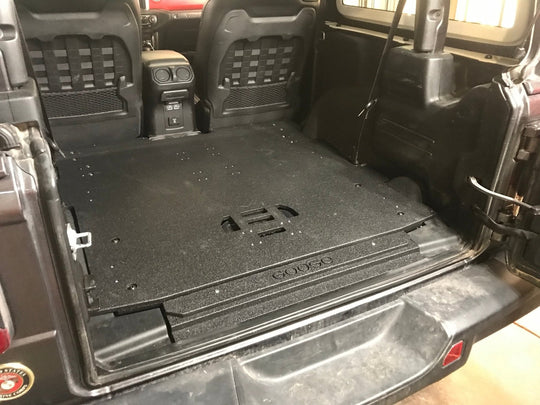 Jeep Wrangler 2018-2023 JL 2 Door - Rear Plate System - Premium Plate Systems by Xtreme Canopies