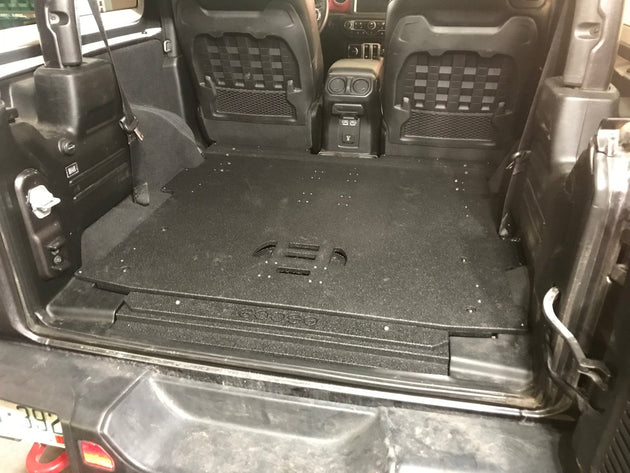 Jeep Wrangler 2018-2023 JL 2 Door - Rear Plate System - Premium Plate Systems by Xtreme Canopies