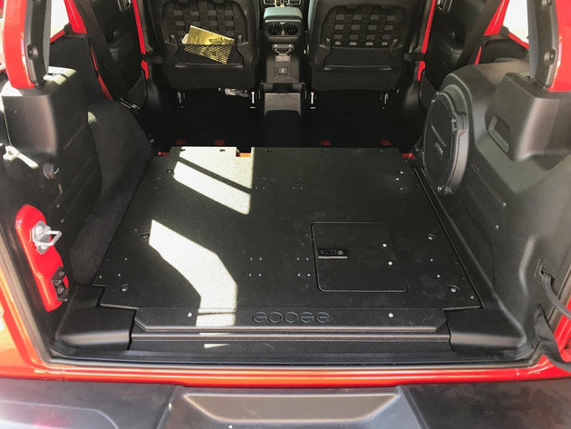 Jeep Wrangler 2021-present 392 4 Door - Rear Plate System - Premium Plate Systems by Xtreme Canopies