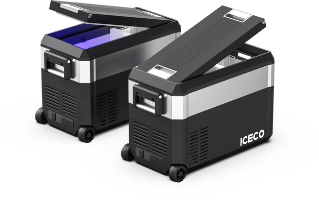 JP40 Pro Dual Zone Wheeled Portable Freezer | ICECO | 40 LT - Premium JP Pro Series by Xtreme Canopies