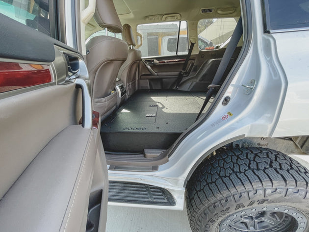 Lexus GX460 2010-2023 - Second Row Seat Delete Plate System - Premium Seat Delete Plate System by Xtreme Canopies