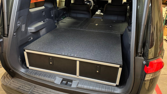Toyota - 4 Runner - 2025-Present - 6th Gen - Non Hybrid - Explore Series - Stealth Sleep and Storage Package - Premium Seat Delete Plate System by Xtreme Canopies