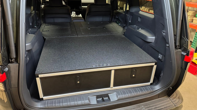Toyota - 4 Runner - 2025-Present - 6th Gen - Non Hybrid - Explore Series - Stealth Sleep and Storage Package - Premium Seat Delete Plate System by Xtreme Canopies