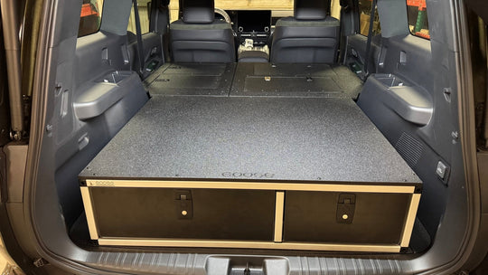 Toyota - 4 Runner - 2025-Present - 6th Gen - Non Hybrid - Explore Series - Stealth Sleep and Storage Package - Premium Seat Delete Plate System by Xtreme Canopies