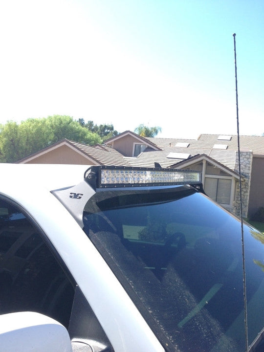 2007-2013 Chevy Silverado & GMC Sierra 50" Curved LED Light Bar Roof Mounts - Premium Vehicle Mount by Xtreme Canopies