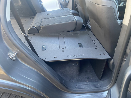 Porsche Cayenne 2011-2017 2nd Gen. - Second Row Seat Delete Plate System - Premium Seat Delete Plate System by Xtreme Canopies