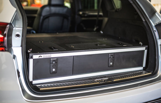 Porsche Cayenne & Volkswagen Touareg 2011-2017 2nd Gen. - Side X Side Drawer Module with Fitted Top Plate - Premium Drawers by Xtreme Canopies