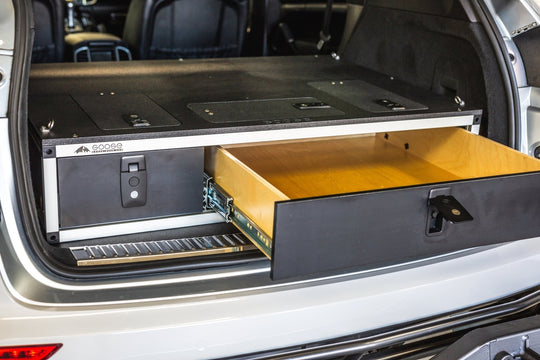 Porsche Cayenne & Volkswagen Touareg 2011-2017 2nd Gen. - Side X Side Drawer Module with Fitted Top Plate - Premium Drawers by Xtreme Canopies