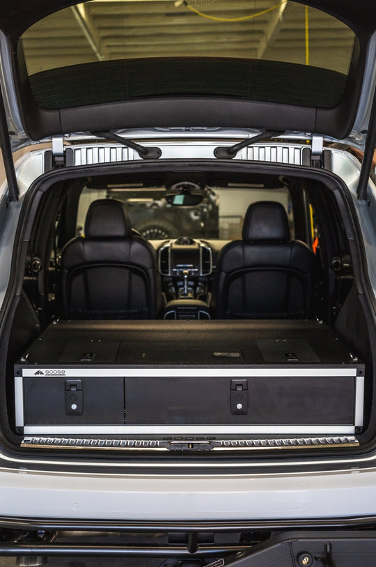 Porsche Cayenne & Volkswagen Touareg 2011-2017 2nd Gen. - Side X Side Drawer Module with Fitted Top Plate - Premium Drawers by Xtreme Canopies