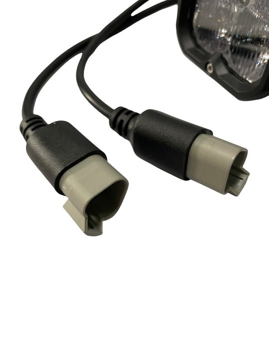 Amber Backlit Race Pod Pair Bundle With Wiring Harness - Premium Truck Accessory by Xtreme Canopies