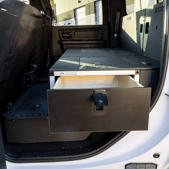 Ram 2500/3500 2009-Present 4th and 5th Gen. Crew Cab - Second Row Single Drawer Module - Premium Drawers by Xtreme Canopies