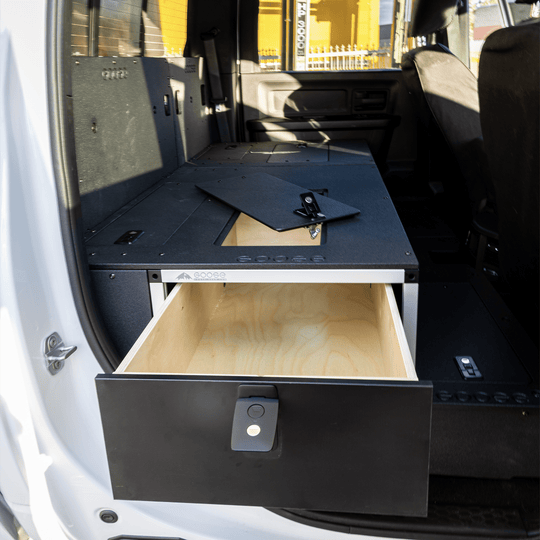 Ram 2500/3500 2009-Present 4th and 5th Gen. Crew Cab - Second Row Single Drawer Module - Premium Drawers by Xtreme Canopies