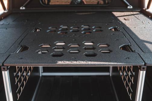 Rivian - R1T - 2022-Present - 1st Gen - 4.5' Bed - Explore Series -  UltraLite - GFC - Flat Deck Panels - Premium Goose Gear Accessories by Xtreme Canopies