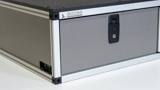 Side x Side Drawer Module - 41 3/8" Wide x 28" Depth - Premium Drawers by Xtreme Canopies