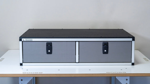 Side x Side Drawer Module - 41 3/8" Wide x 28" Depth - Premium Drawers by Xtreme Canopies