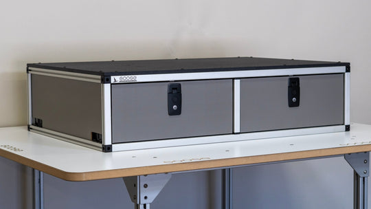 Side x Side Drawer Module - 41 3/8" Wide x 28" Depth - Premium Drawers by Xtreme Canopies