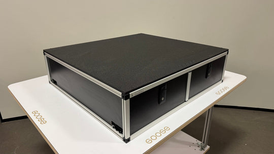 Side x Side Drawer Module - 41-3/8" Wide x 36" Depth - Premium Drawers by Xtreme Canopies
