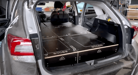 Sleep and Storage Package - Subaru Crosstrek 2018-2023 2nd Gen. - Premium Packages by Xtreme Canopies