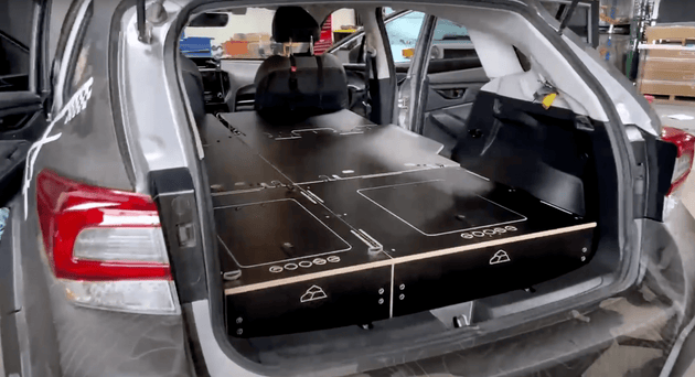 Sleep and Storage Package - Subaru Crosstrek 2018-2023 2nd Gen. - Premium Packages by Xtreme Canopies