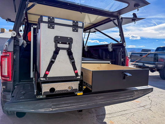 SoCal Ultimate Chef and Storage Package for Ford F150 Raptor 2015-2020 2nd Gen. SuperCrew - Premium Truck Accessory by Xtreme Canopies