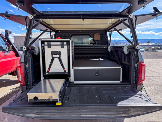 SoCal Ultimate Chef and Storage Package for Ford F150 Raptor 2015-2020 2nd Gen. SuperCrew - Premium Truck Accessory by Xtreme Canopies