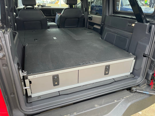 Stealth Sleep and Storage Package for Ford Bronco 2021-Present 6th Gen. 4 Door - Premium Packages by Xtreme Canopies