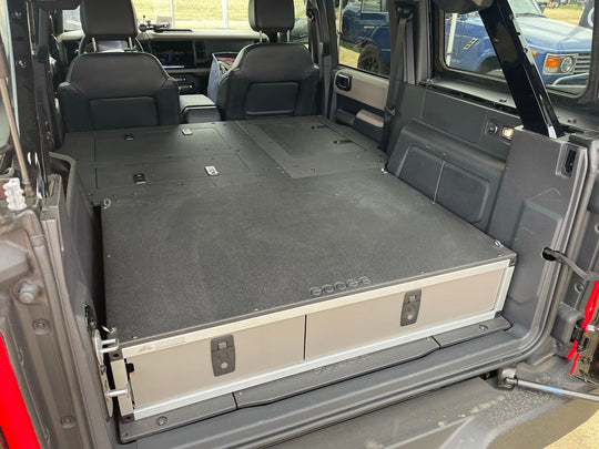 Stealth Sleep and Storage Package for Ford Bronco 2021-Present 6th Gen. 4 Door - Premium Packages by Xtreme Canopies