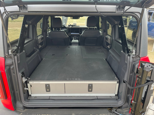 Stealth Sleep and Storage Package for Ford Bronco 2021-Present 6th Gen. 4 Door - Premium Packages by Xtreme Canopies