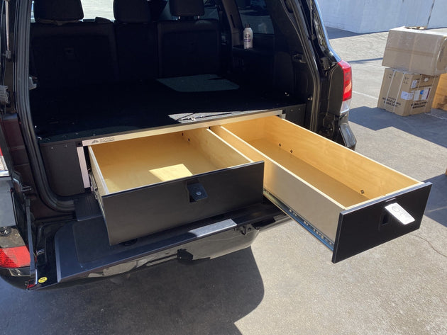 Stealth Sleep and Storage Package for the Toyota Land Cruiser 2008-2021 200 Series - Premium Packages by Xtreme Canopies