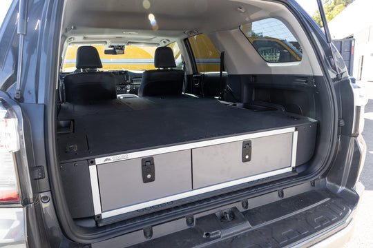 Stealth Sleep and Storage Package with Fitted Top Plate for Toyota 4Runner 2010-2024 5th Gen. - Premium Packages by Xtreme Canopies