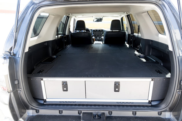 Stealth Sleep and Storage Package with Fitted Top Plate for Toyota 4Runner 2010-2024 5th Gen. - Premium Packages by Xtreme Canopies