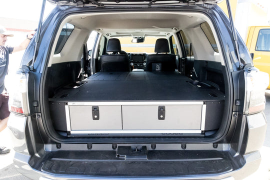 Stealth Sleep and Storage Package with Fitted Top Plate for Toyota 4Runner 2010-2024 5th Gen. - Premium Packages by Xtreme Canopies
