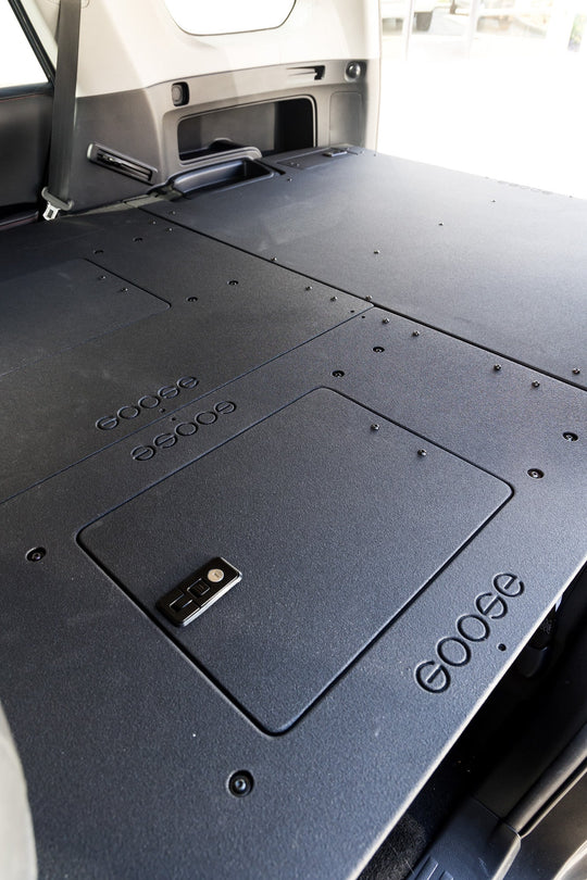 Stealth Sleep and Storage Package with Fitted Top Plate for Toyota 4Runner 2010-2024 5th Gen. - Premium Packages by Xtreme Canopies