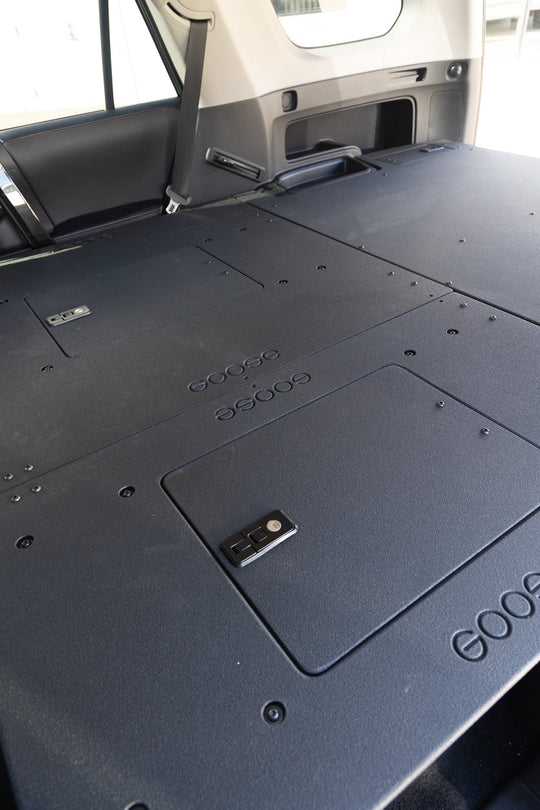 Stealth Sleep and Storage Package with Fitted Top Plate for Toyota 4Runner 2010-2024 5th Gen. - Premium Packages by Xtreme Canopies