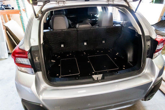 Subaru Crosstrek 2018-2023 2nd Gen. - Rear Plate System - Premium Plate Systems by Xtreme Canopies
