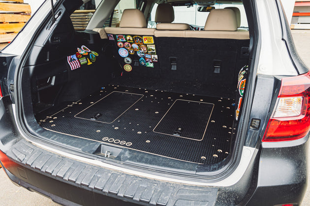 Subaru Outback 2015-2019 5th Gen. - Rear Plate System - Premium Plate Systems by Xtreme Canopies