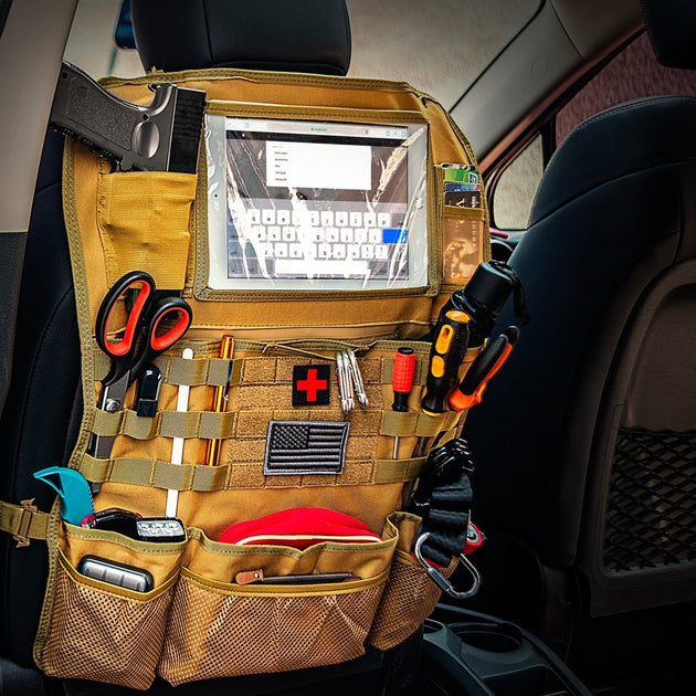 Tactical MOLLE Seat Organizer v3 - Premium organizer by Xtreme Canopies