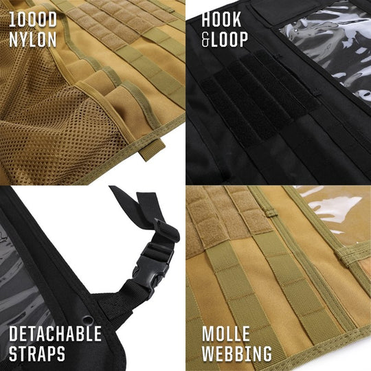 Tactical MOLLE Seat Organizer v3 - Premium organizer by Xtreme Canopies