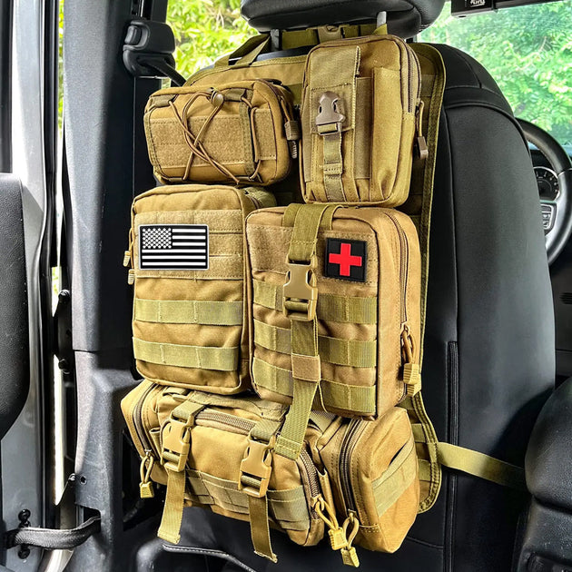 Tactical MOLLE Seat Organizer Full Set - Premium organizer by Xtreme Canopies